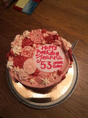 Amazing cake, we all loved it and so beautifully decorated. All Malachy 's cakes have been wonderful.  at Chez Malachy - Preorder only in Brussels