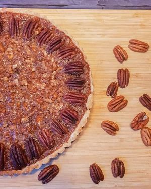 Pecan caramel pie at Chez Malachy - Preorder only in Brussels