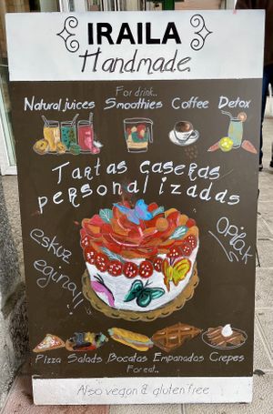   at Iraila Take Away in San Sebastian