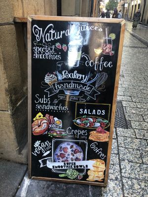 Stand at Iraila Take Away in San Sebastian