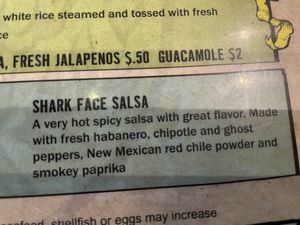 Try this salsa! at Greengos Caribbean Cantina in St Thomas