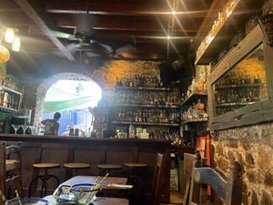 Inside  at Greengos Caribbean Cantina in St Thomas