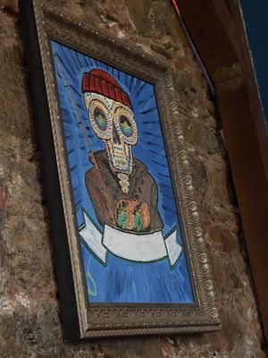 Inside  at Greengos Caribbean Cantina in St Thomas