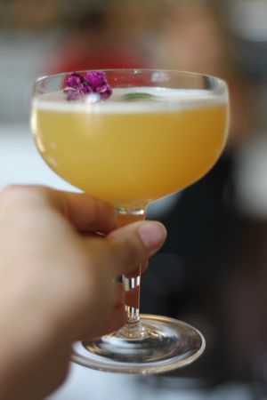 Red Lion coctail  at Café Klášter in Napajedla