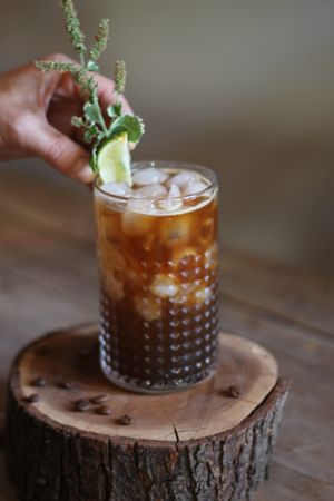 Long Island Iced Tea at Café Klášter in Napajedla