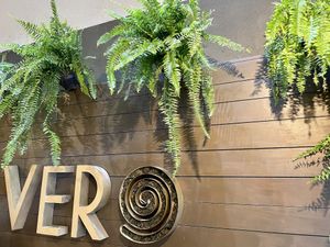 Sign at Vero Gelato Pizza e Café in Rio De Janeiro