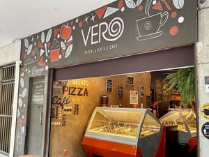 Outside at Vero Gelato Pizza e Café in Rio De Janeiro