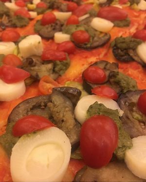 Pizza Vegana at Vero Gelato Pizza e Café in Rio De Janeiro