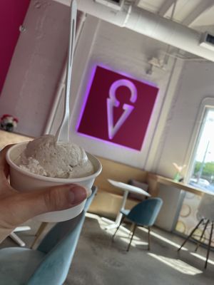 amazing vegan ice cream in downtown Miami   at Dasher & Crank in Miami