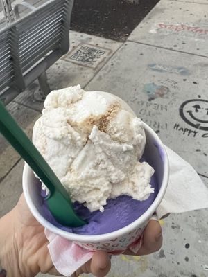 Ube & salty ocean  #Veganuary at Dasher & Crank in Miami