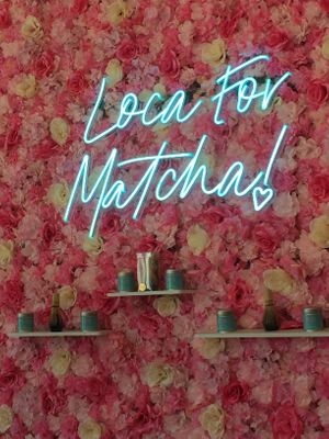 Also matcha café  at Dasher & Crank in Miami