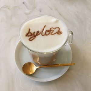 Chai latte at Vegan Cafe By Love in Tokyo