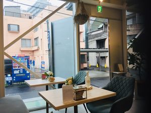 Inside  at Vegan Cafe By Love in Tokyo