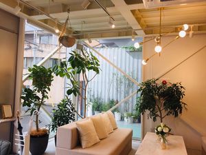 Inside  at Vegan Cafe By Love in Tokyo