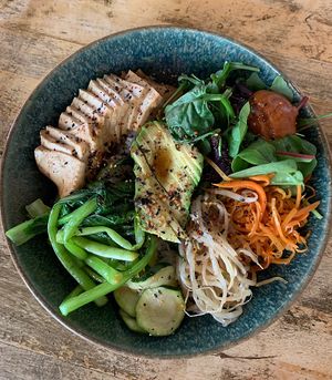 This place is a little gem tucked away in Älvsjö. The veg bibimbap is to die for.  at Shinto in Alvsjo