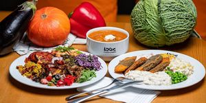 serving at Loove by Vegana in Bratislava