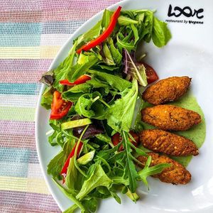 Falafel at Loove by Vegana in Bratislava