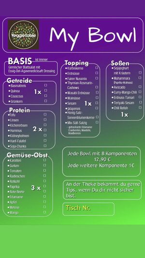   at VeggieTable in Landsberg Am Lech