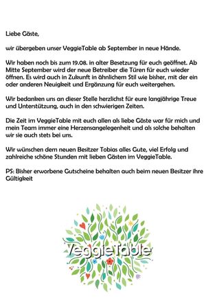  at VeggieTable in Landsberg Am Lech