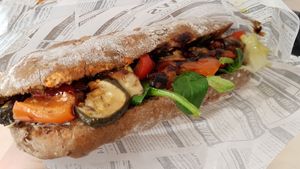 Sandwich Antipasti at VeggieTable in Landsberg Am Lech