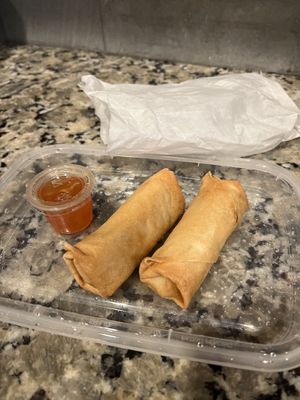 Spring rolls  at Loving Hut in Norcross