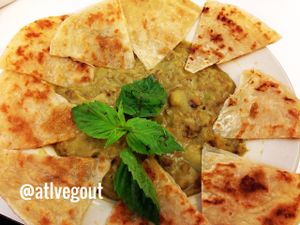 mung dal at Loving Hut in Norcross