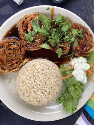 Roll  at Loving Hut in Norcross