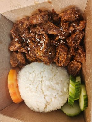 Sweet & sour island at Loving Hut in Norcross