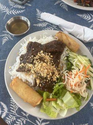 BBQ Spring Noodles  at Loving Hut in Norcross