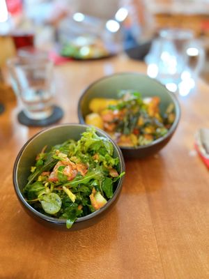 Der kleine gemischte

Blattsalate / Tomaten / Gurken / Möhren

Preis: 5,50 Euro at Roter Elephant Café & Restaurant in Erfurt
