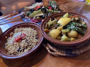 vegane Taijine  at Roter Elephant Café & Restaurant in Erfurt