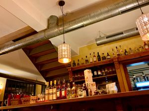 bar at Roter Elephant Café & Restaurant in Erfurt