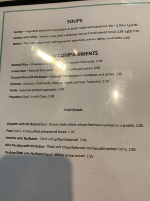 Vegan menu 3 at Brahma Bull in Fresno