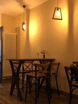 Seating area  at Försters in Berlin