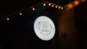 outside at Försters in Berlin