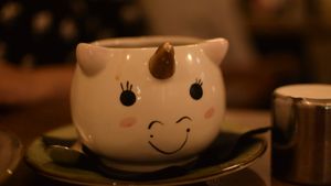 cute unicorn mug 😍 at Försters in Berlin