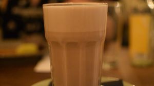 hot chocolate at Försters in Berlin