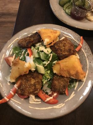 Vegan cheeze at Försters in Berlin