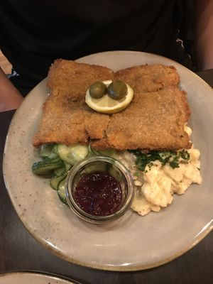 Schnitzel at Försters in Berlin