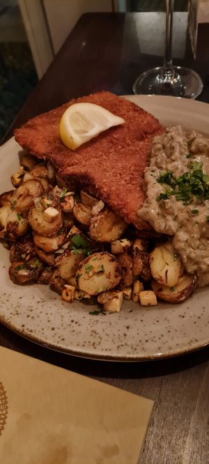 Schnitzel at Försters in Berlin