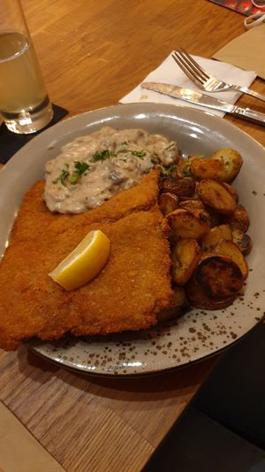 Schnitzel at Försters in Berlin