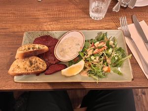 Veganes Roastbeef mit Remoulade  at Försters in Berlin