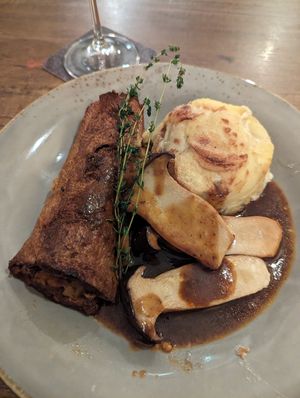 Soy roulade! It was good!!!  at Försters in Berlin