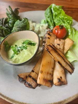 Grilled Asparagus - so good! at Försters in Berlin