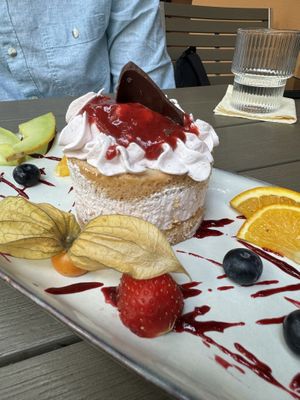 Strawberry tiramisu   at Försters in Berlin