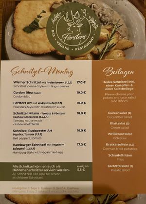   at Försters in Berlin