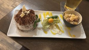 Speculaas Tiramisu cake #Veganuary at Försters in Berlin