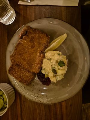 Sojaschnitzelf at Försters in Berlin