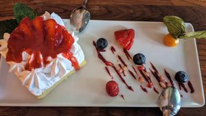 Erdbeerküchlein at Försters in Berlin