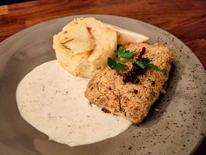 Fried Fish (plate of the week) at Försters in Berlin